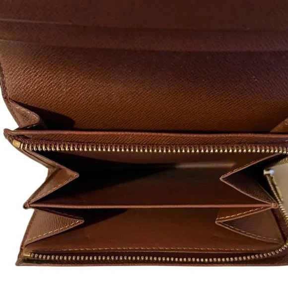 Louis Vuitton Porte Monnaie Tresor Brown Monogram Wallet - Picture 10 of 14